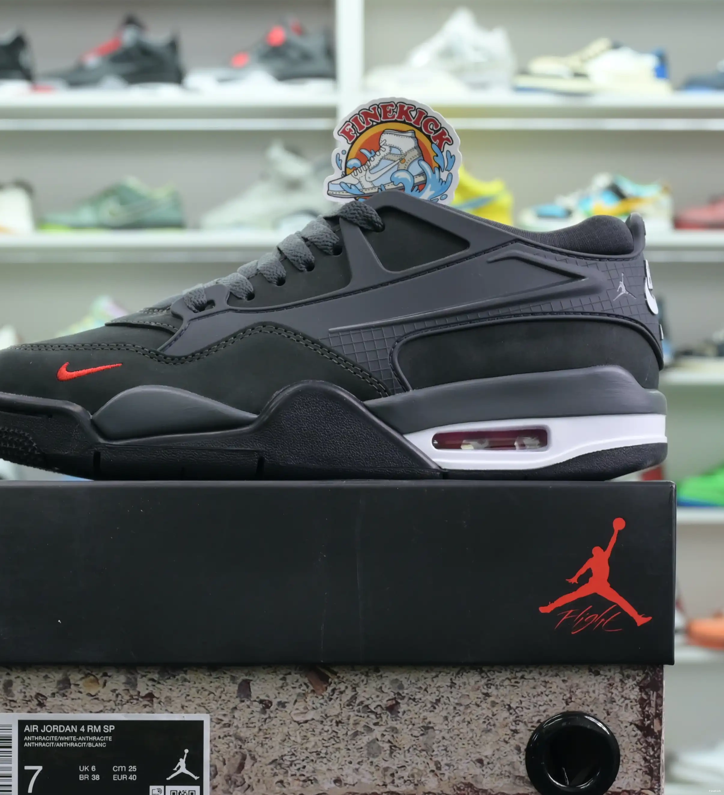 Jordan Jordan Nigel Air “Anthracite” 4 RM x SP Sylvester 0527